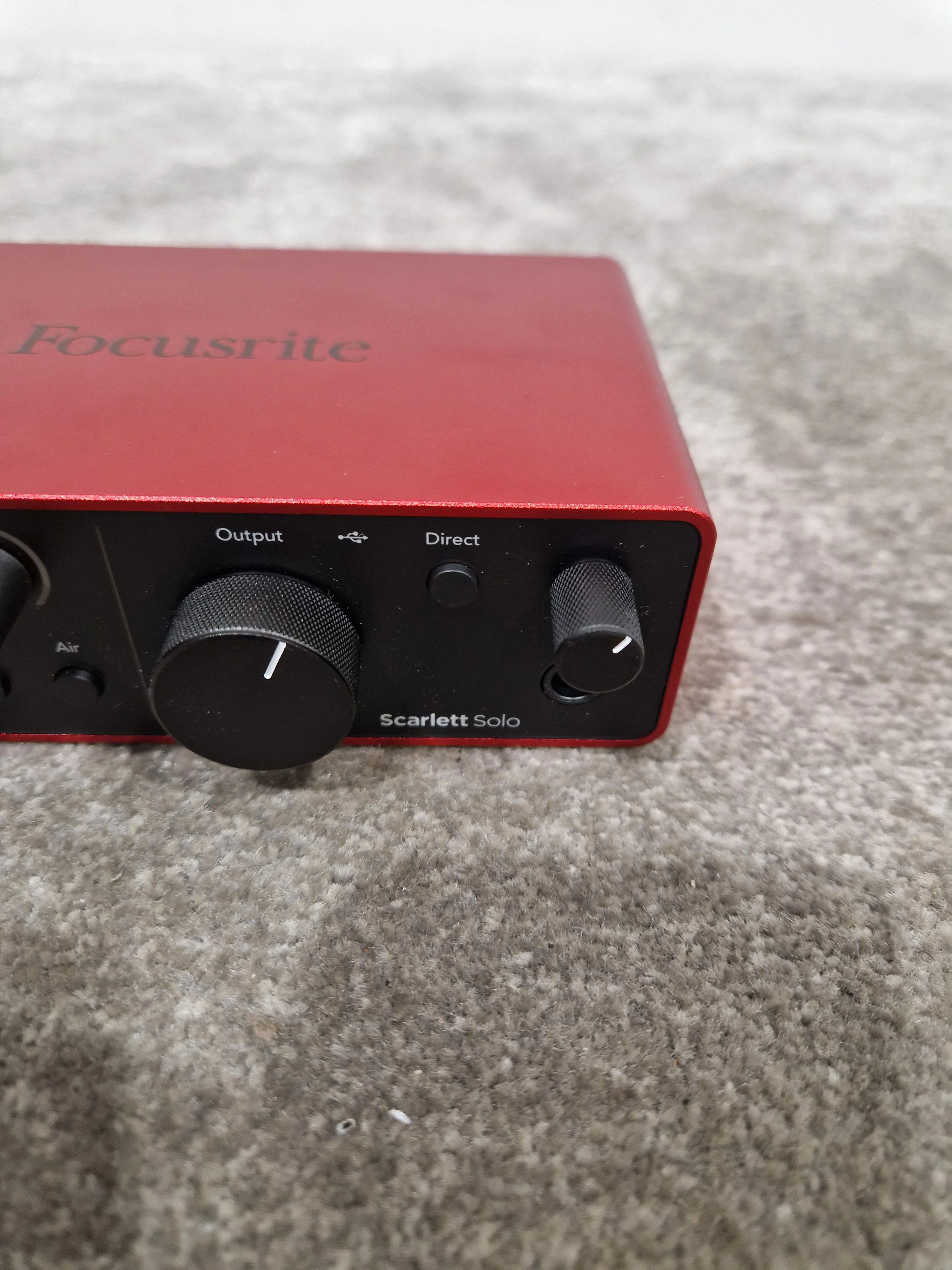 Focusrite Scarlett Solo 4TH Gen - High-Resolution Audio Interface ...