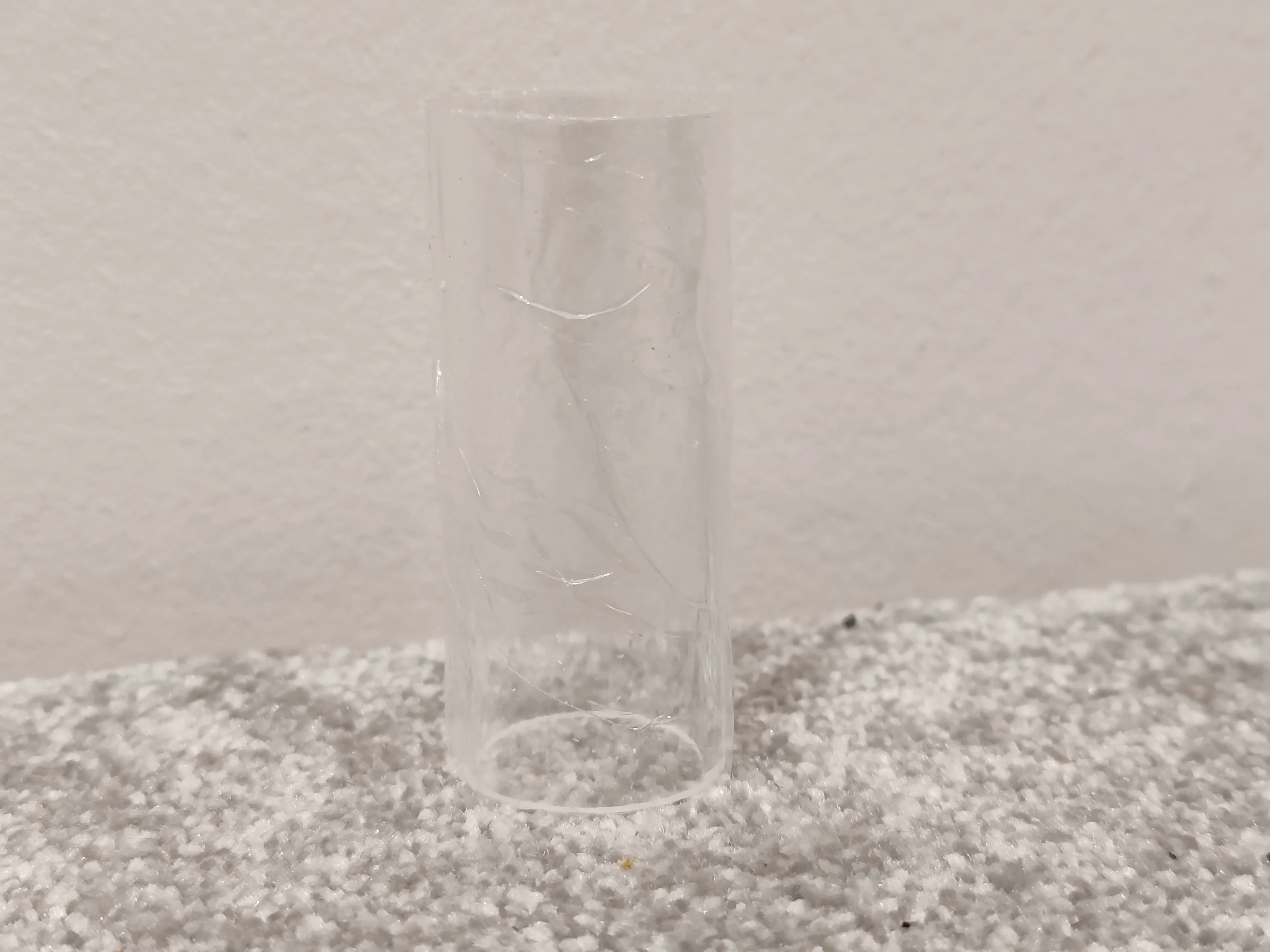 Plastic Guitar Finger Slide - 60mm x 24mm - Clear - Brand New - Image 4