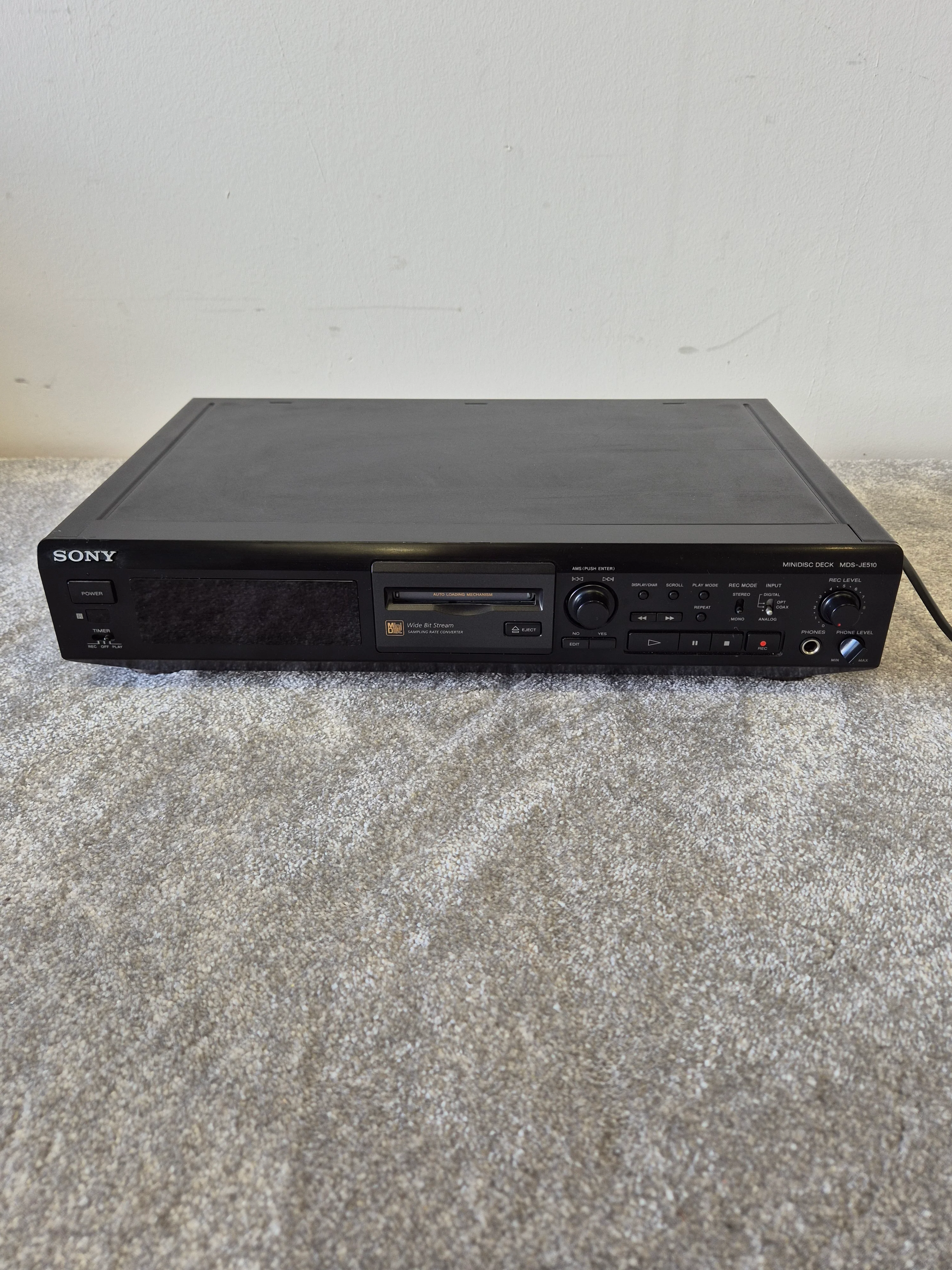 Sony MDS-JE510 - MiniDisc Deck | Audio Trader